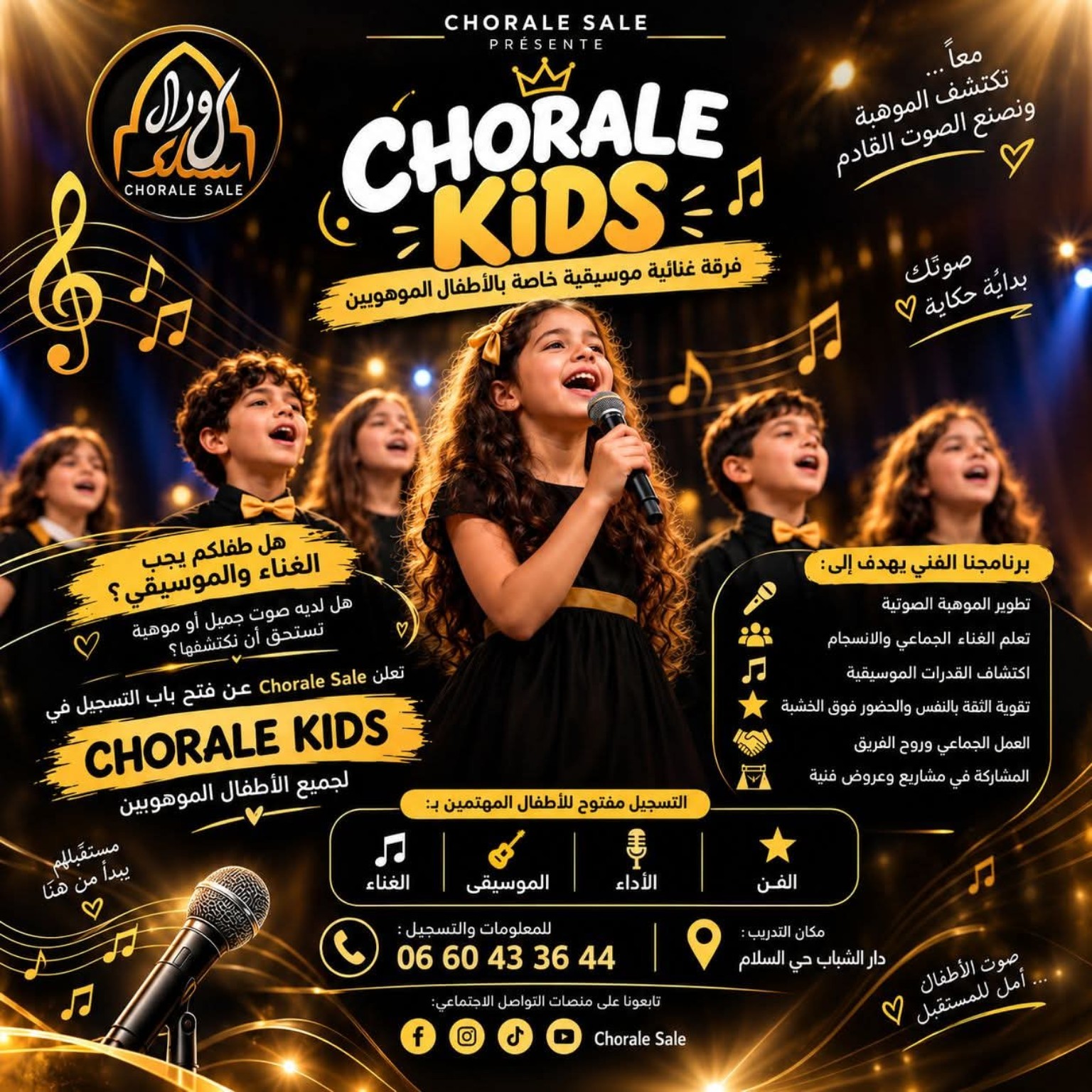 كورال سلا بلباس موحد